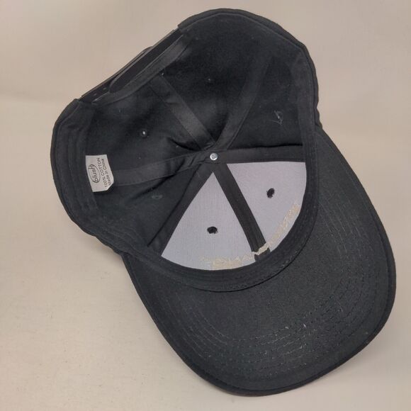 Performance by Blush Snapback Hat Black One Size Adjustable Embroidered Cotton - Picture 6 of 7